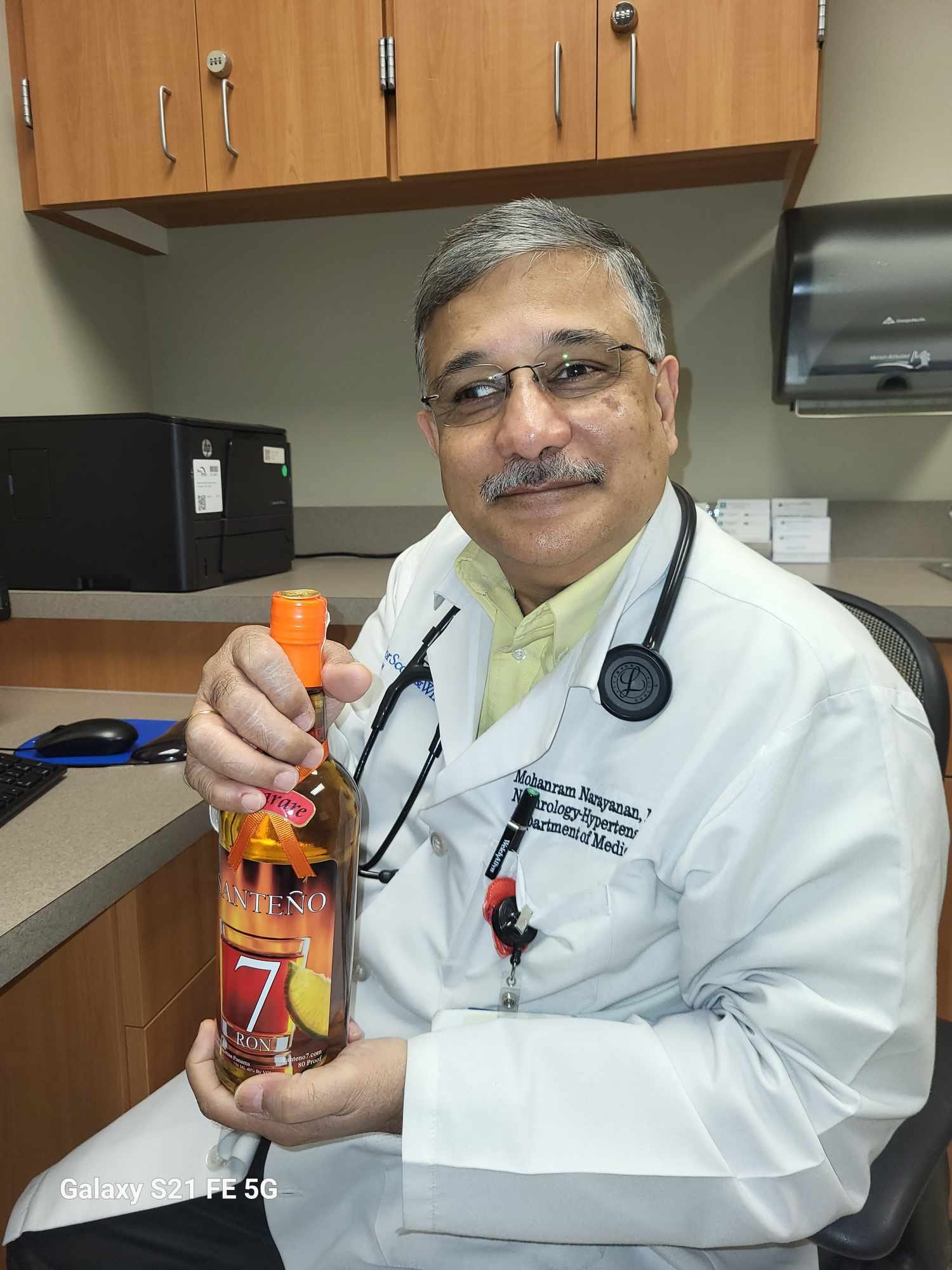 Santeño 7 - happy client