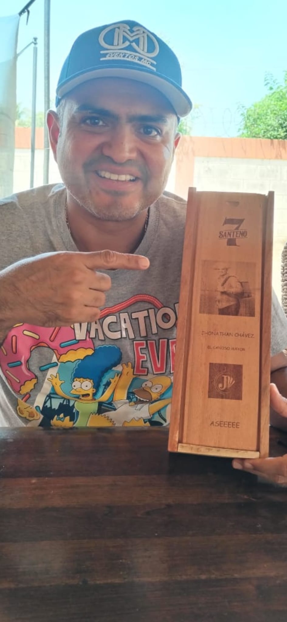 Santeño 7 - happy client