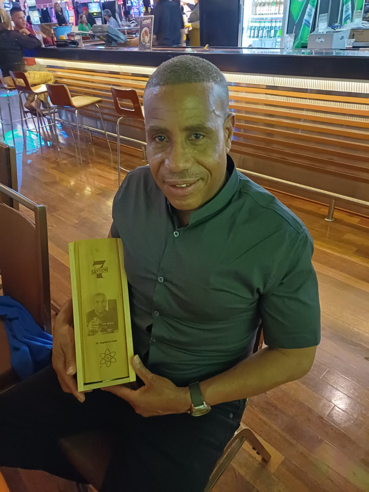 Santeño 7 - happy client