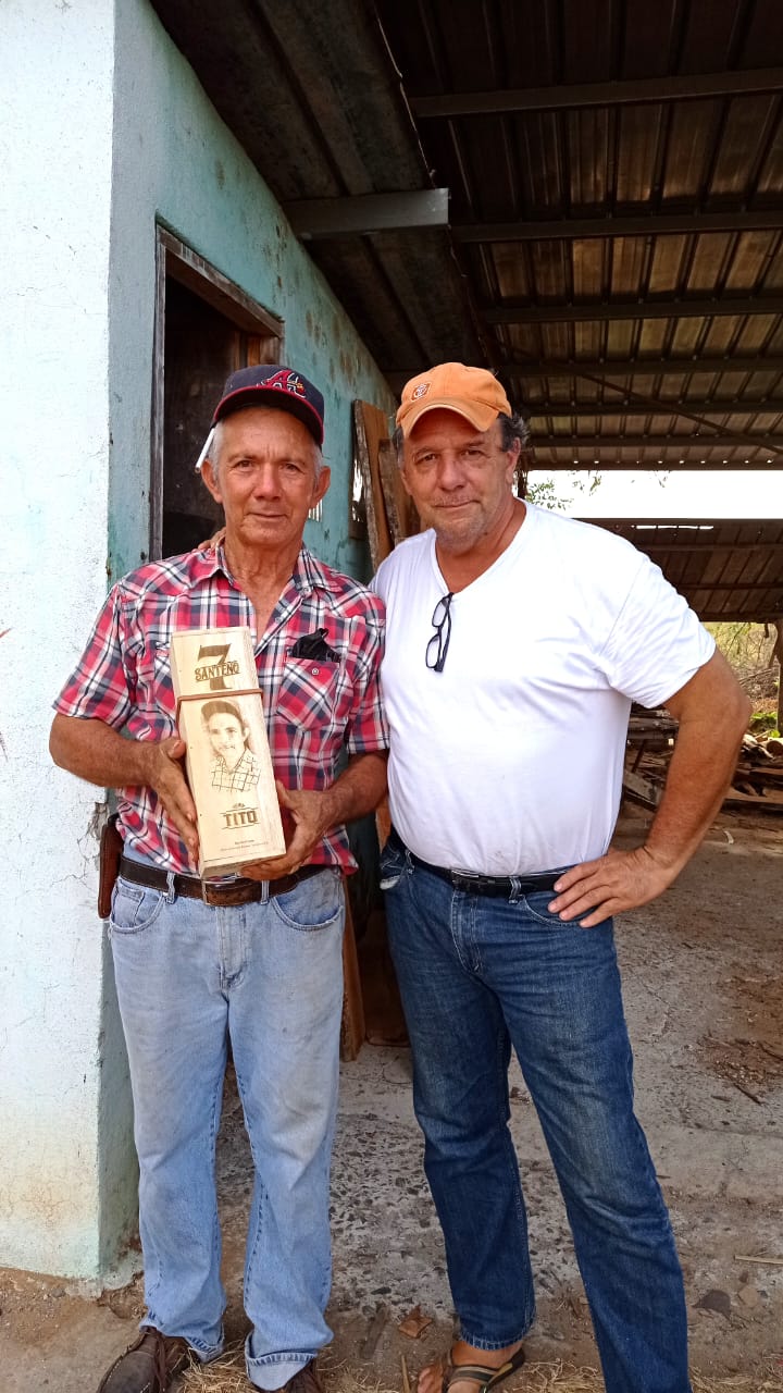 Santeño 7 - happy client